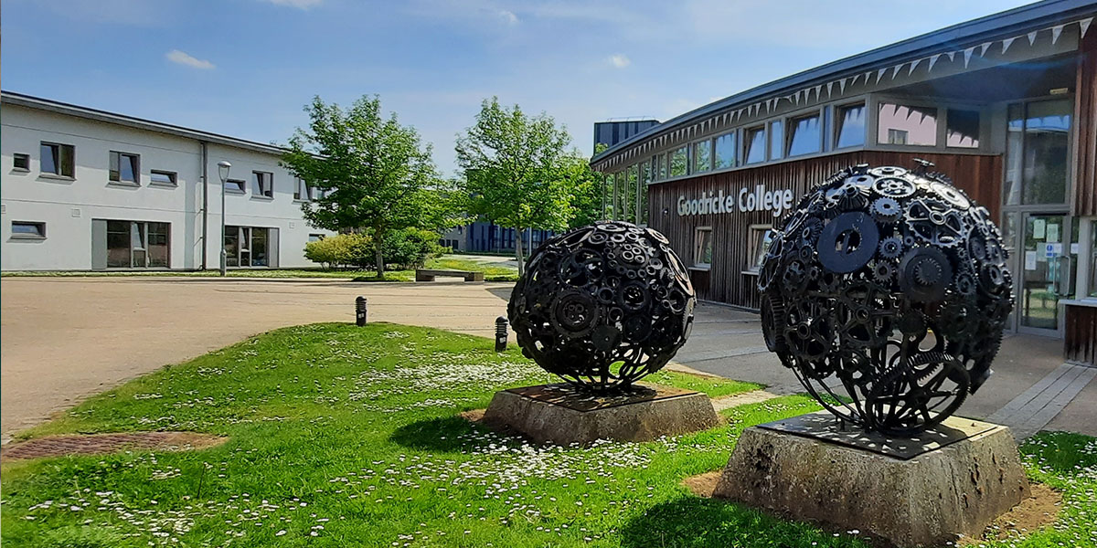 A Goodricke Nucleus and Sculptures Banner Image